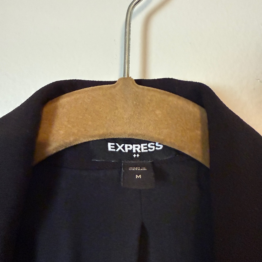 Express Black Jacket with button